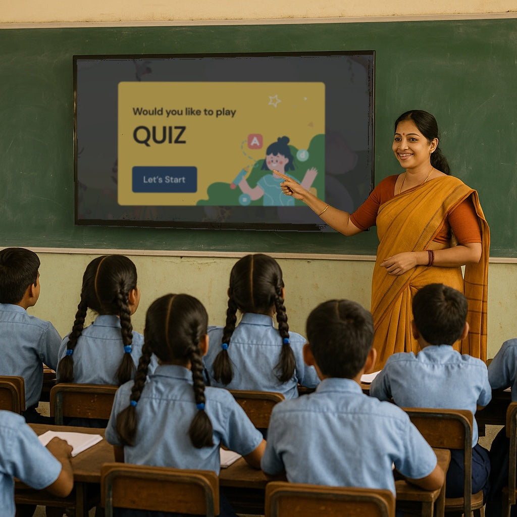 Provide Smart Class experience in 1 school